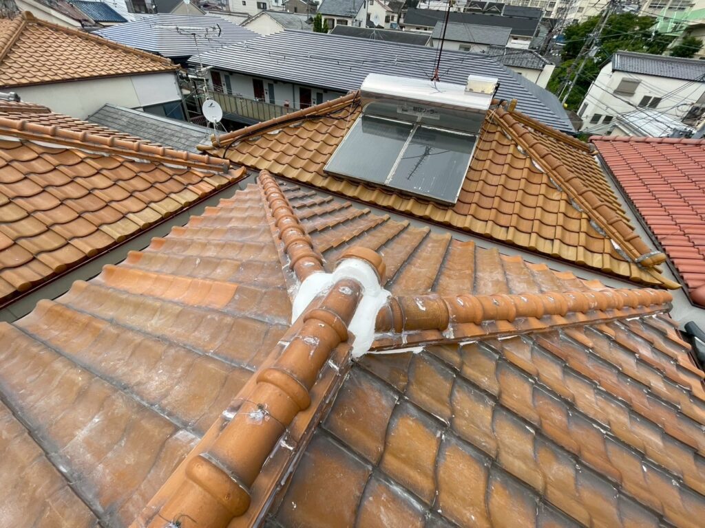 漆喰打ち替え工事 施工後